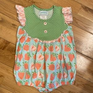 Adorable strawberry bubble